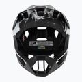 Kinder-Fahrradhelm UVEX React Fullface Jr black/white matt 2