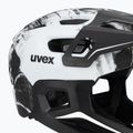 Kinder-Fahrradhelm UVEX React Fullface Jr black/white matt 7