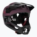 Kinder-Fahrradhelm UVEX React Fullface Jr cranberry matt