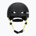 Kinderhelm UVEX Kid 4 Style bam black/lime matt 2