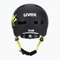 Kinderhelm UVEX Kid 4 Style bam black/lime matt 4