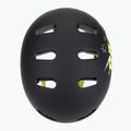 Kinderhelm UVEX Kid 4 Style bam black/lime matt 6