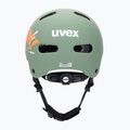 Kinderhelm UVEX Kid 4 Style bam moss green/papaya matt 4