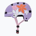 Kinderhelm UVEX Kid 4 Style flower lilac matte 3