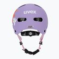 Kinderhelm UVEX Kid 4 Style flower lilac matte 4