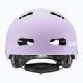 Kinderhelm UVEX Kid 4 Style flower lilac matte 2