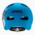 Kinderhelm UVEX Kid 4 Style super hero blue matt 3