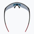 Sonnenbrille UVEX Pace Stage black matt/mirror red 5