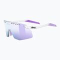 Sonnenbrille UVEX Pace Stage Small clear/mirror pink