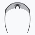 Sonnenbrille UVEX Flowline black matt/mirror silver 5