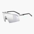 Sonnenbrille UVEX Flowline clear/mirror silver