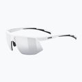 Sonnenbrille UVEX Aerios white/mirror silver