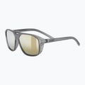Kinder-Sonnenbrille UVEX Cosmic Jr smoke matt/mirror gold