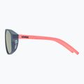 Kinder-Sonnenbrille UVEX Cosmic Jr blue red matt/mirror purple 5