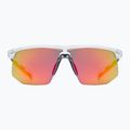 Sonnenbrille UVEX Aerios clear/mirror red 3