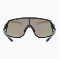 Sonnenbrille UVEX Sequenze black matt/mirror green 4