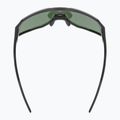 Sonnenbrille UVEX Sequenze black matt/mirror green 5