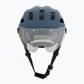Fahrradhelm UVEX Stride Visor stone blue matt/lite mirror silver 2