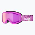 Kinder-Skibrille UVEX Speedy Nova FM S2 pink matt/mirror pink