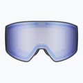 Skibrille UVEX Scenic P S0-S4 black matt/mirror blue/pola 2