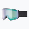 Skibrille UVEX Scenic P S0-S4 black matt/mirror green/pola