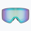 Skibrille UVEX Scenic P S0-S4 black matt/mirror green/pola 2