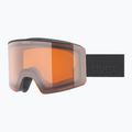 Skibrille UVEX Ignite LG S2 black matte / orange