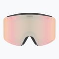 Skibrille UVEX Ignite FM S3 black matt/mirror rose 2