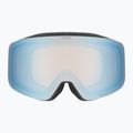 Kinder-Skibrille UVEX Pwdr FM Jr S2 black matt/mirror sapphire 2