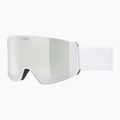 Skibrille UVEX Scenic FM S2 white matt/mirror silver