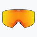 Skibrille UVEX Scenic FM S2 black matt/mirror red 2