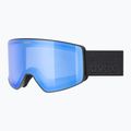Skibrille UVEX Scenic FM S2 black matt/mirror blue