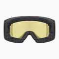 Skibrille UVEX Scenic FM S2 black matt/mirror blue 3