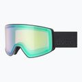 Skibrille UVEX Scenic FM S2 black matt/mirror green