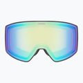 Skibrille UVEX Scenic FM S2 black matt/mirror green 2