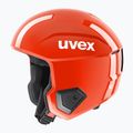 Kinder-Skihelm UVEX Race Up electric red