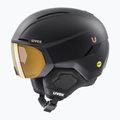 Skihelm UVEX Ultimate Horizon MIPS black/black mat