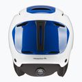 Skihelm UVEX Resolution SL white/blue 3