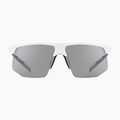 Sonnenbrille UVEX Aerios Small V white matt/smoke 2