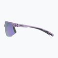 Sonnenbrille UVEX Aerios Small purple matt/mirror purple 5