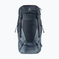 Trekkingrucksack deuter Aircontact Lite 40 + 10 l black/graphite