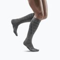 CEP Reflektierende graue Herren Kompressions-Laufsocken WP502Z2000 4