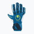 Uhlsport Hyperact Supersoft blau und weiß Torwarthandschuhe 101123701 4