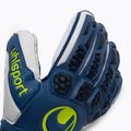Uhlsport Hyperact Supersoft blau und weiß Torwarthandschuhe 101123701 3