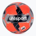 Fußball uhlsport Match Addglue fluo rot/navy/silver Größe 5