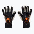 Torwarthandschuhe Uhlsport Speed Contact Supergrip+ Finger Surround schwarz-weiß 111261