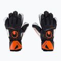 Torwarthandschuhe Uhlsport Speed Contact Supersoft schwarz-weiß 1112661