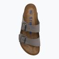 Schlappen BIRKENSTOCK Arizona Soft Footbed Oiled Leather Regular iron 5