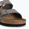 Schlappen BIRKENSTOCK Arizona Soft Footbed Oiled Leather Regular iron 7
