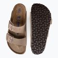 Slides Schlappen  BIRKENSTOCK Arizona SFB LEOI Narrow tabacco brown 9